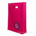 Promotional tote bag, made of felt, available in various colors